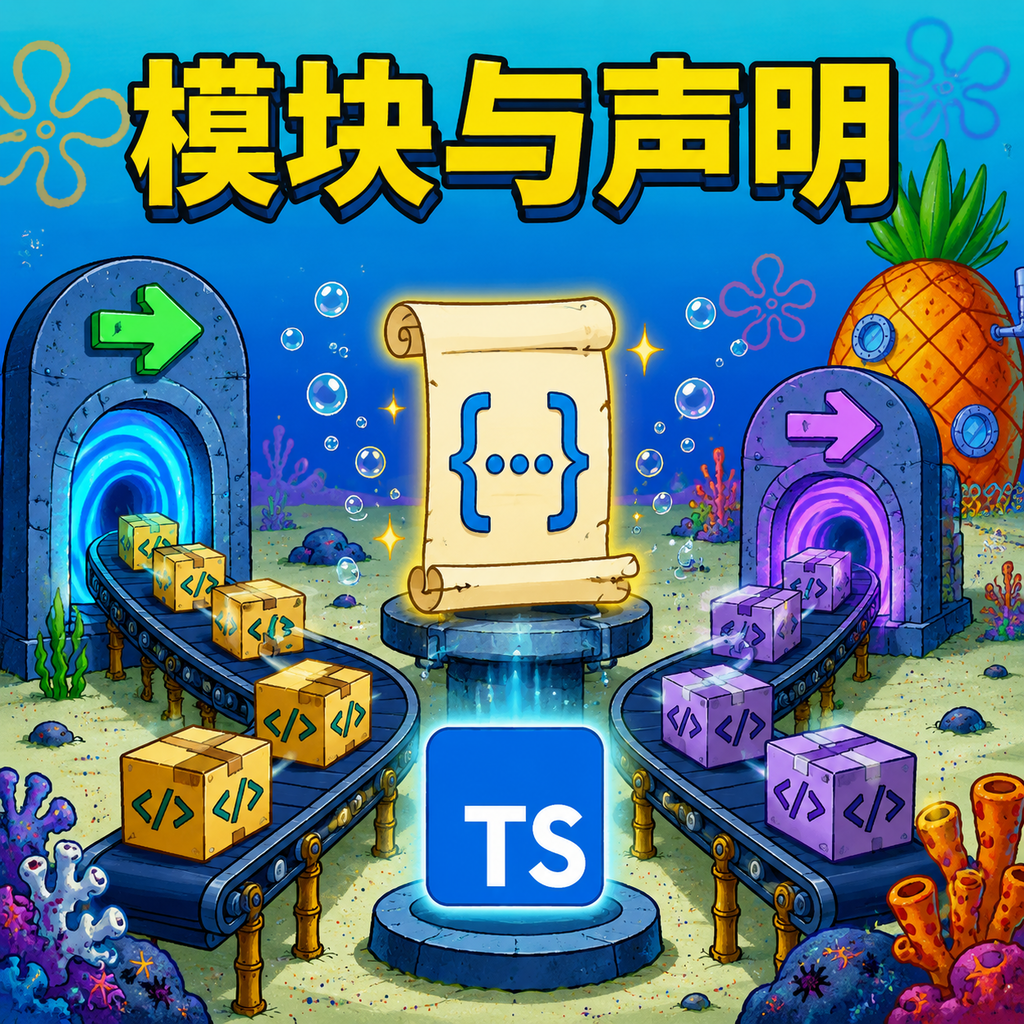 TypeScript 模块与声明文件：ESM、模块解析和 .d.ts