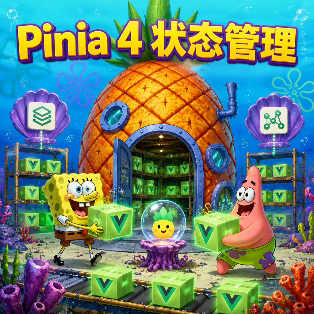 Pinia 4：状态、Getter、Action、订阅与持久化