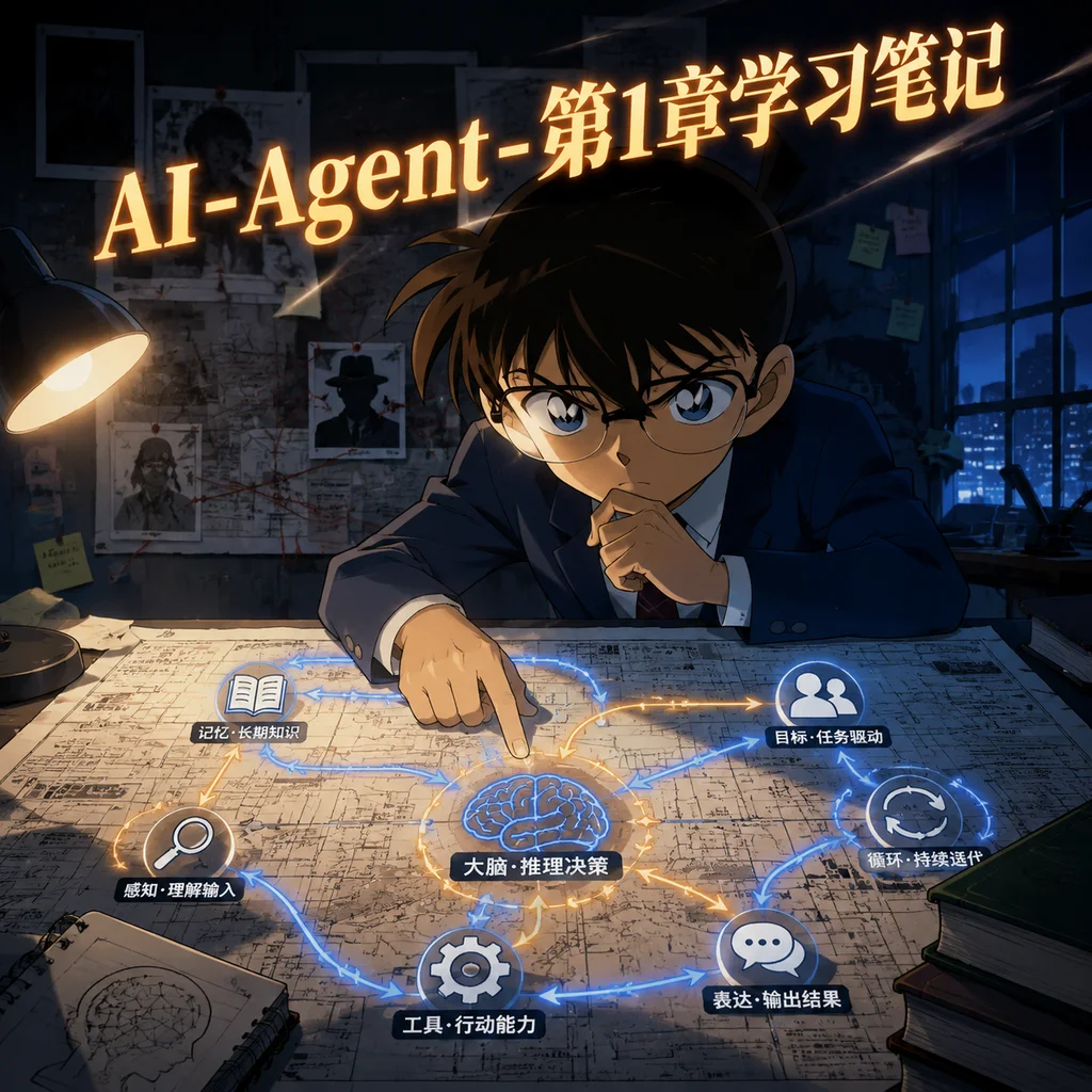 深入理解 AI Agent · 第 1 章学习笔记:AI Agent 入门