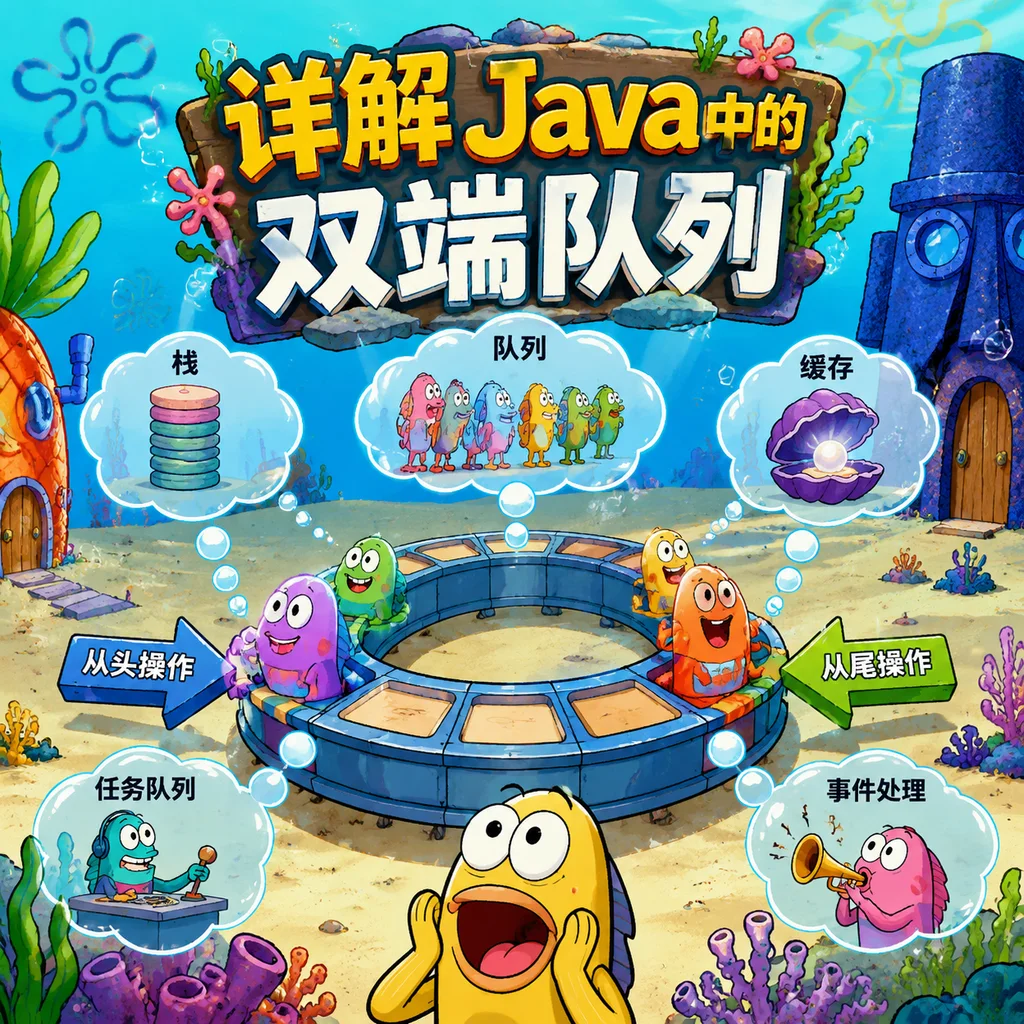 详解 Java 中的双端队列