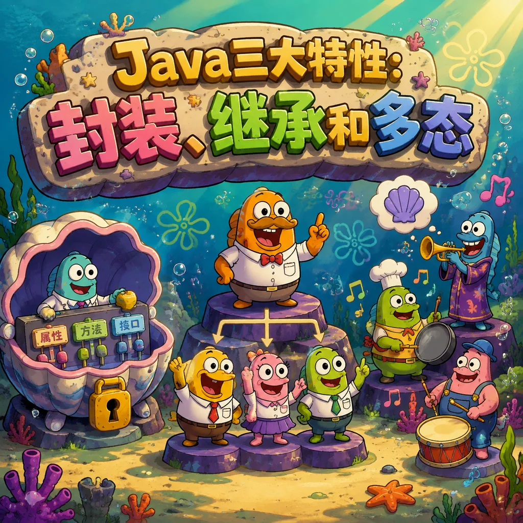 Java三大特性：封装、继承和多态
