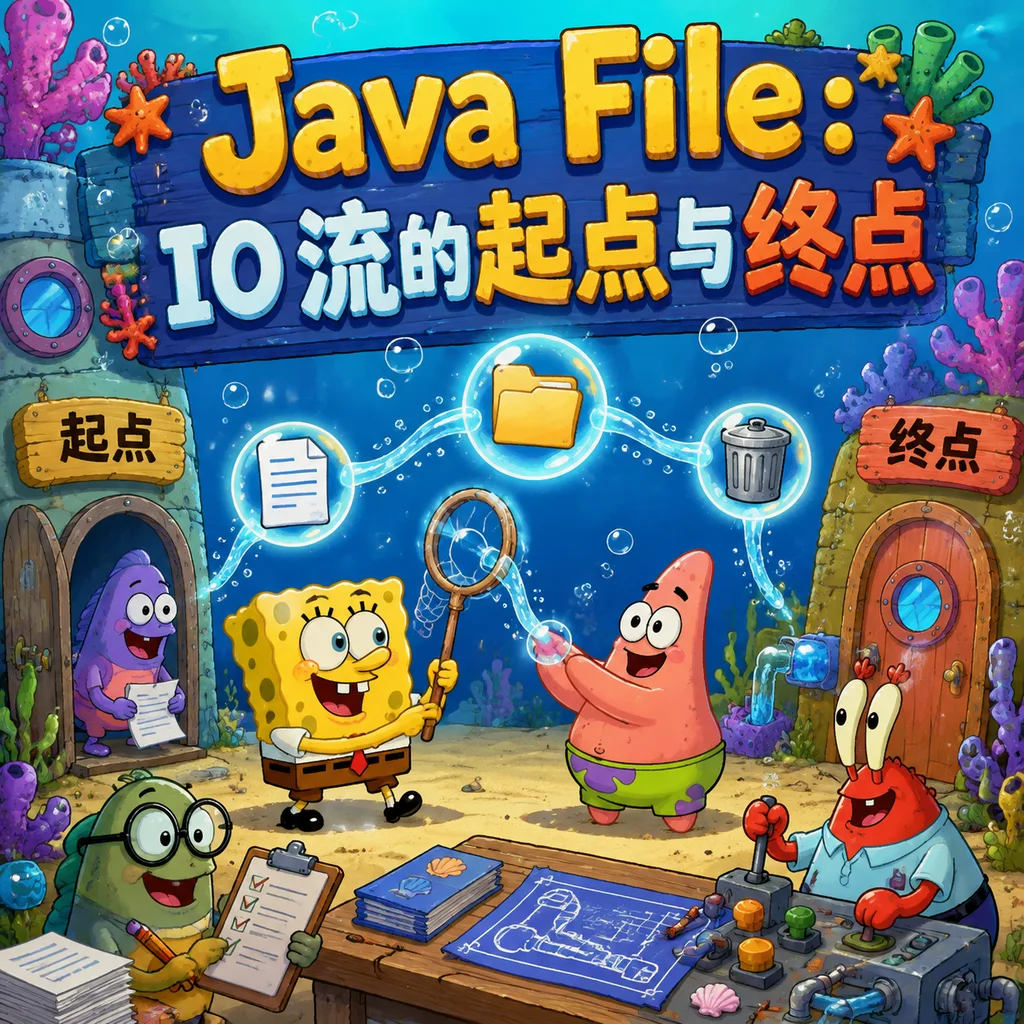 Java File：IO 流的起点与终点