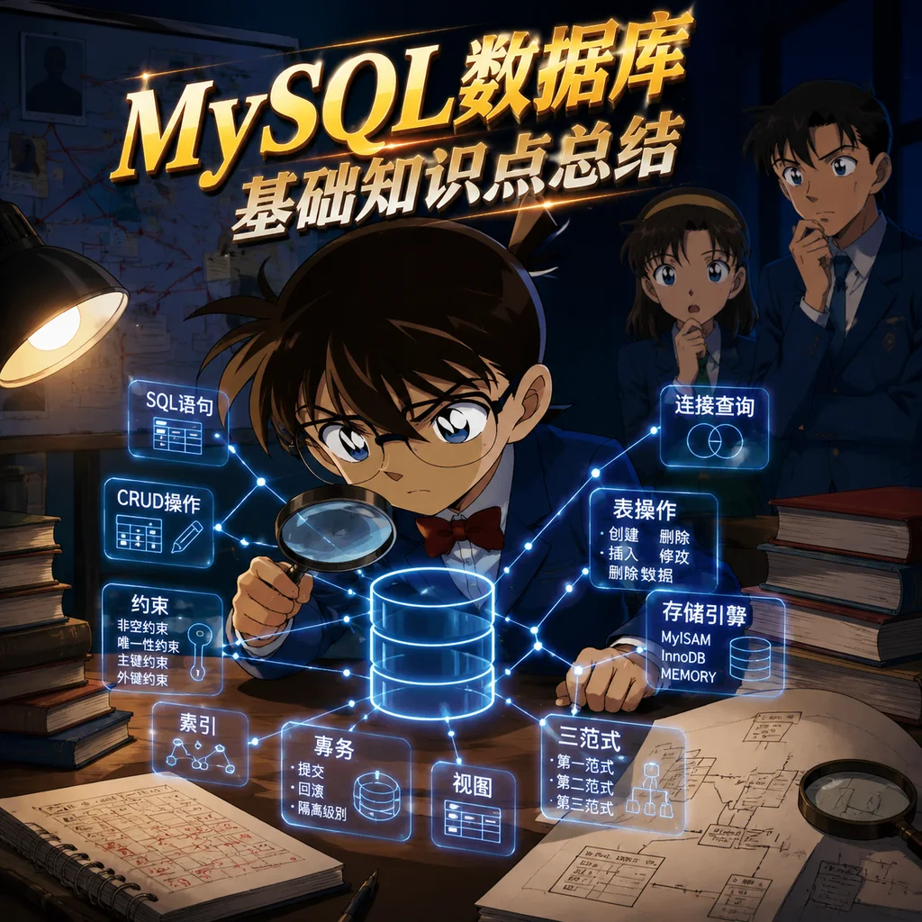 MySQL数据库基础知识点总结