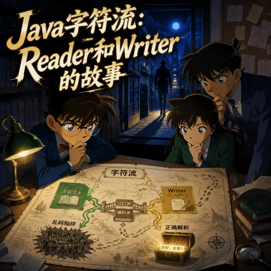Java 字符流：Reader和Writer的故事