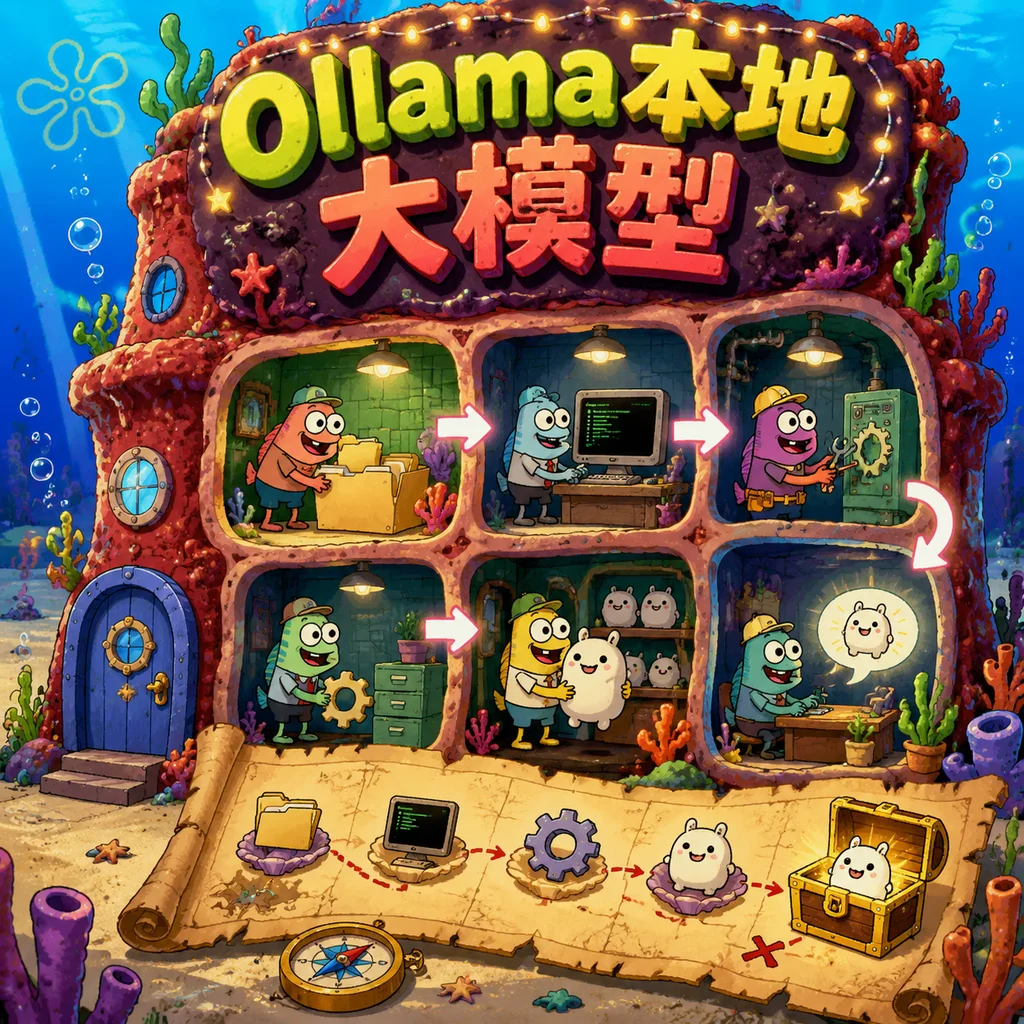 Ollama更改安装位置及简单教学