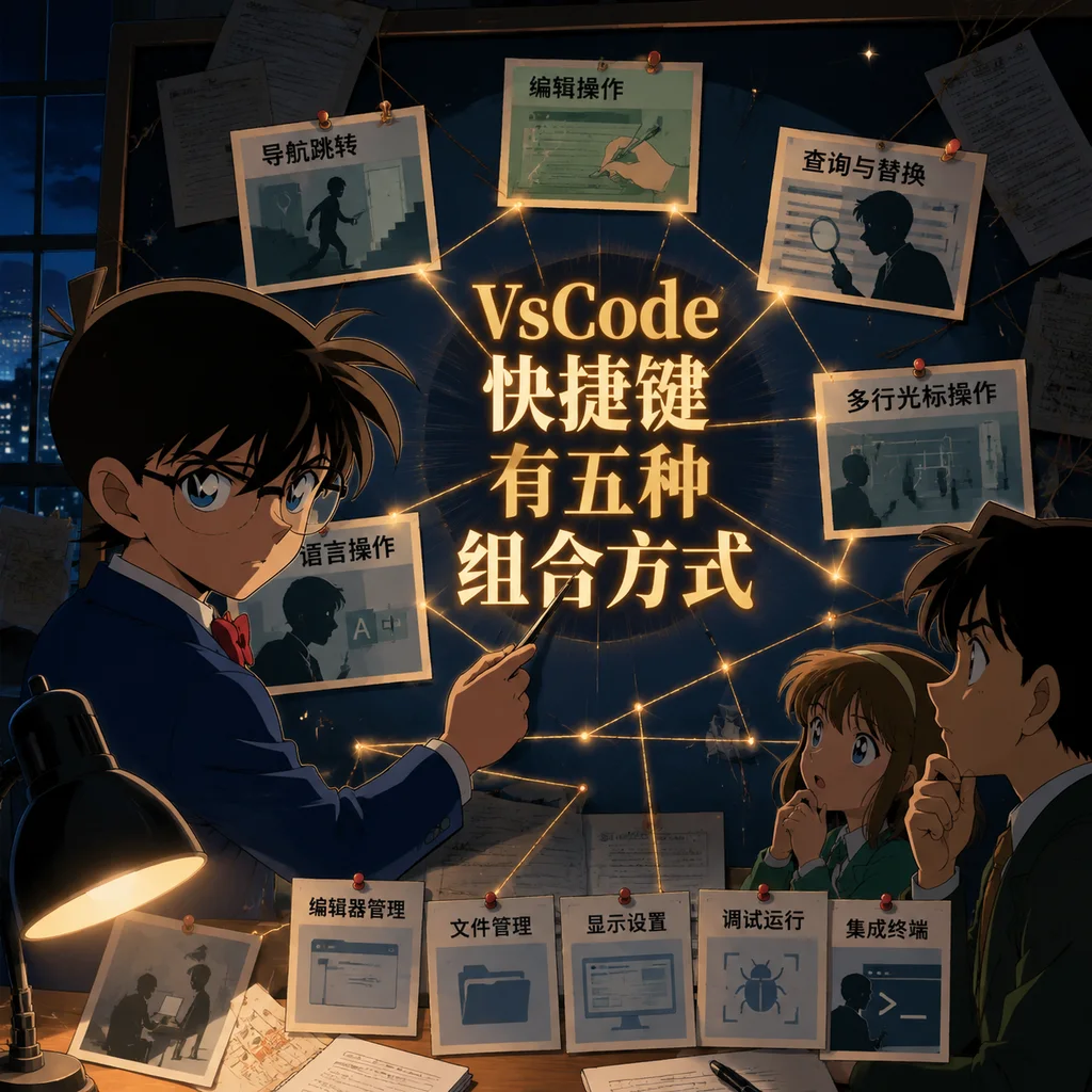 VsCode 快捷键有五种组合方式