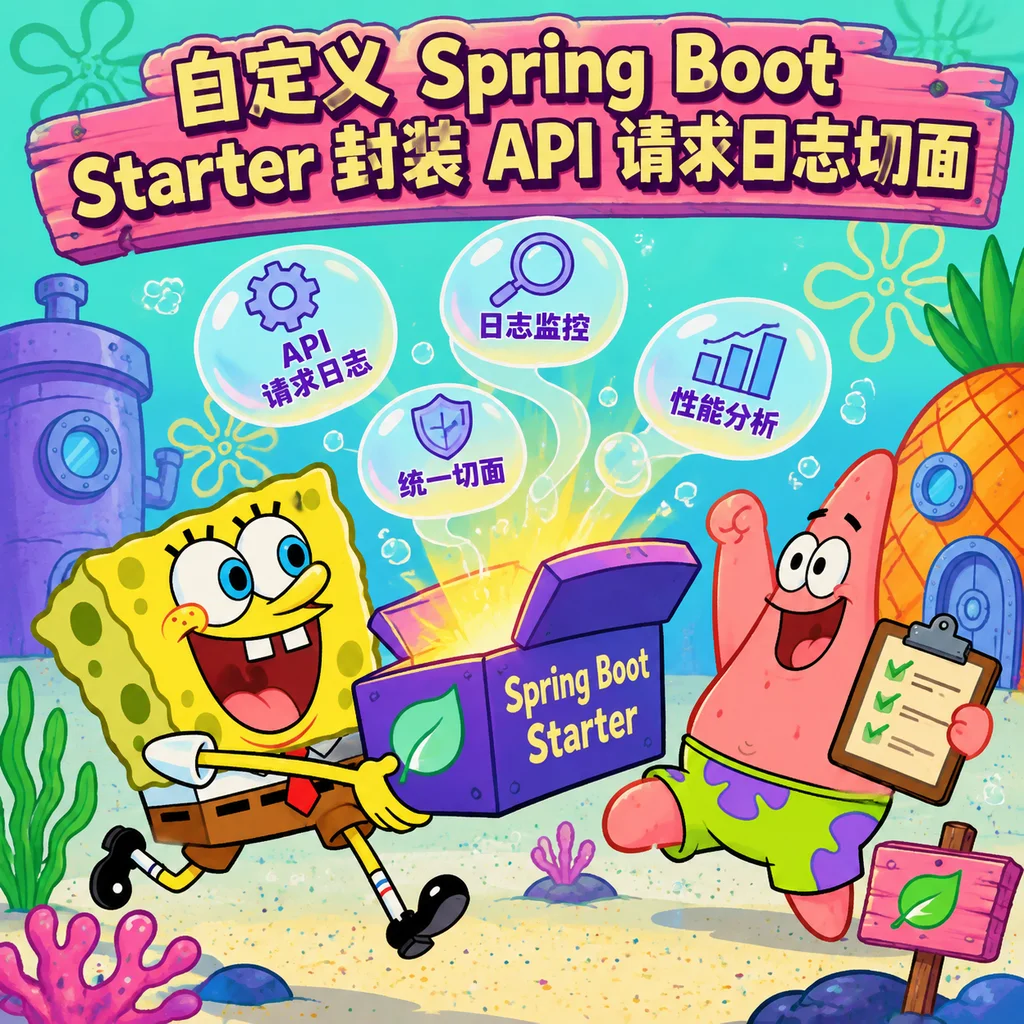 自定义 Spring Boot Starter: 封装 API 请求日志切面业务组件