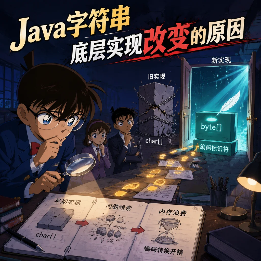 String底层实现从char数组到byte数组的转变